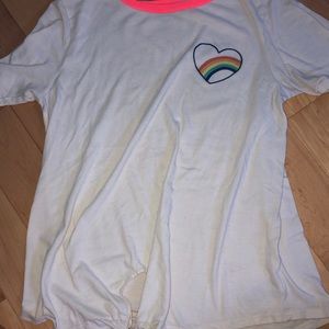 old navy tied up tee shirt